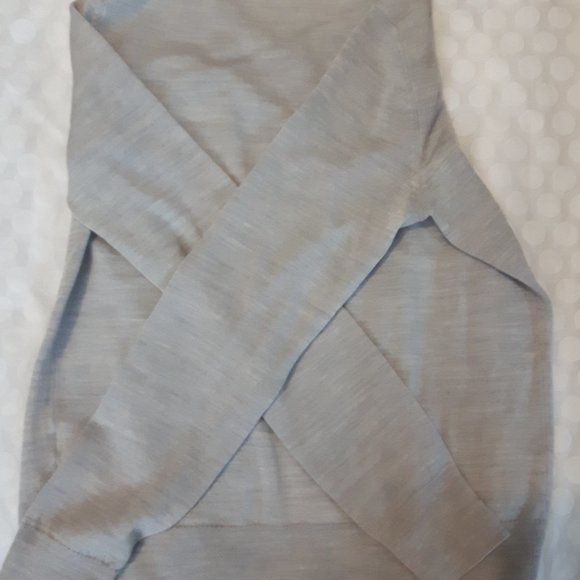 New mujii grey fitted knit cardigan - Picture 2 of 7